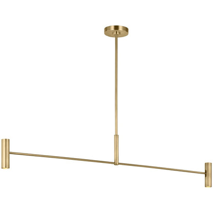 Visual Comfort Ponte 50" Wide Linear Chandelier