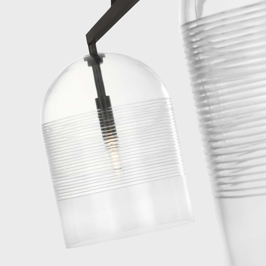 Visual Comfort Leano 2 Light 10" Wide Chandelier