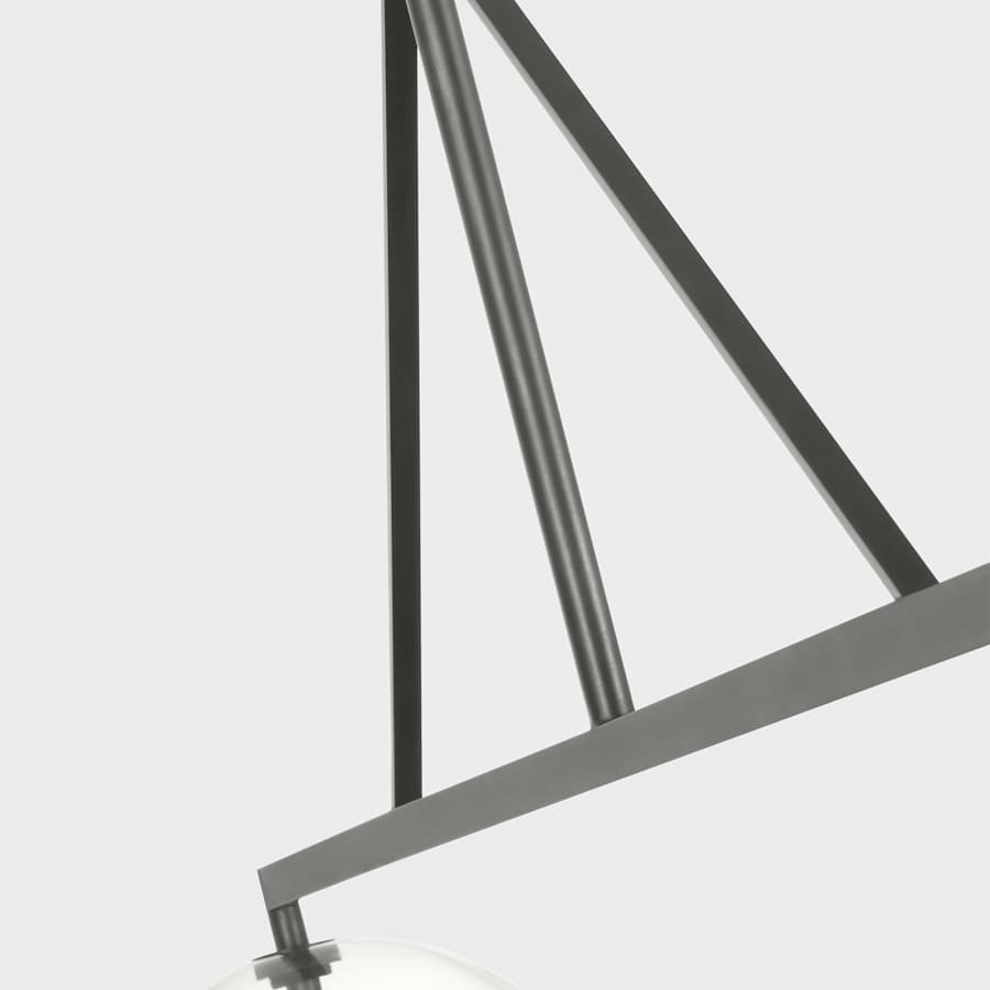 Visual Comfort Leano 2 Light 10" Wide Chandelier