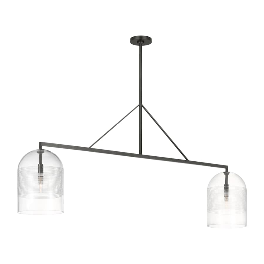 Visual Comfort Leano 2 Light 10" Wide Chandelier