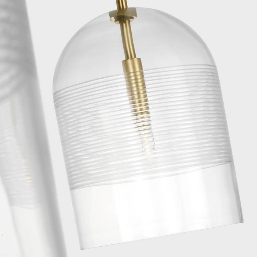 Visual Comfort Leano 2 Light 10" Wide Chandelier