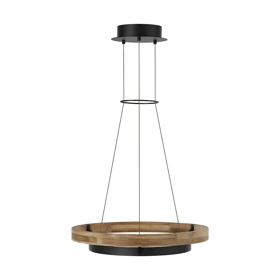 Visual Comfort Grace 24" Wide LED Ring Outdoor Chandelier