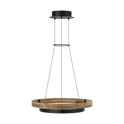 Visual Comfort Grace 24" Wide LED Ring Outdoor Chandelier