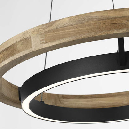 Visual Comfort Grace 24" Wide LED Ring Outdoor Chandelier