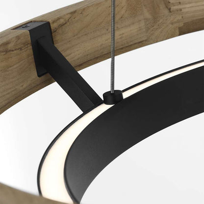 Visual Comfort Grace 24" Wide LED Ring Outdoor Chandelier