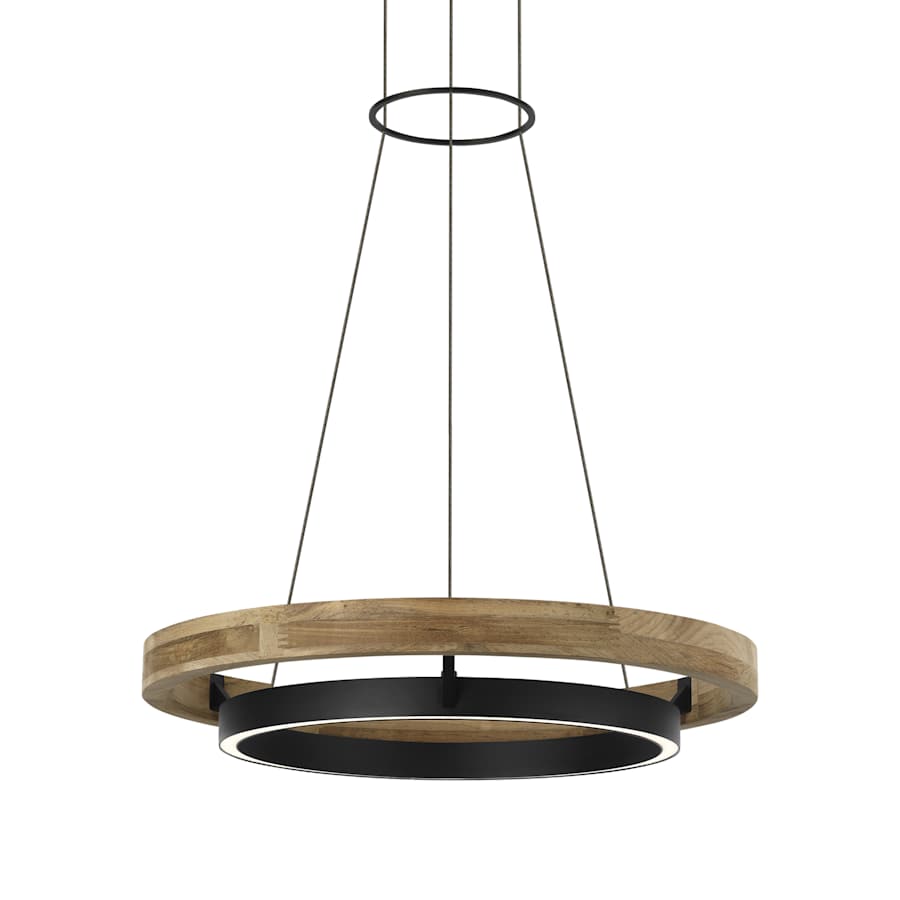 Visual Comfort Grace 24" Wide LED Ring Outdoor Chandelier