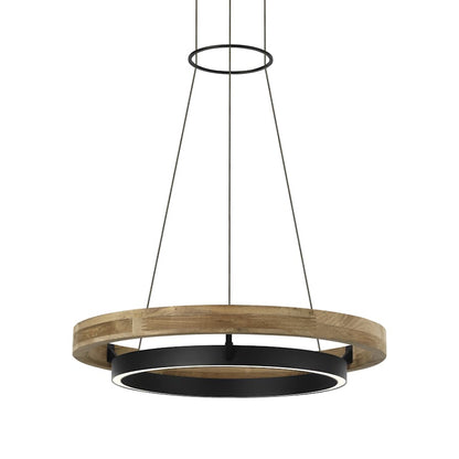 Visual Comfort Grace 24" Wide LED Ring Outdoor Chandelier