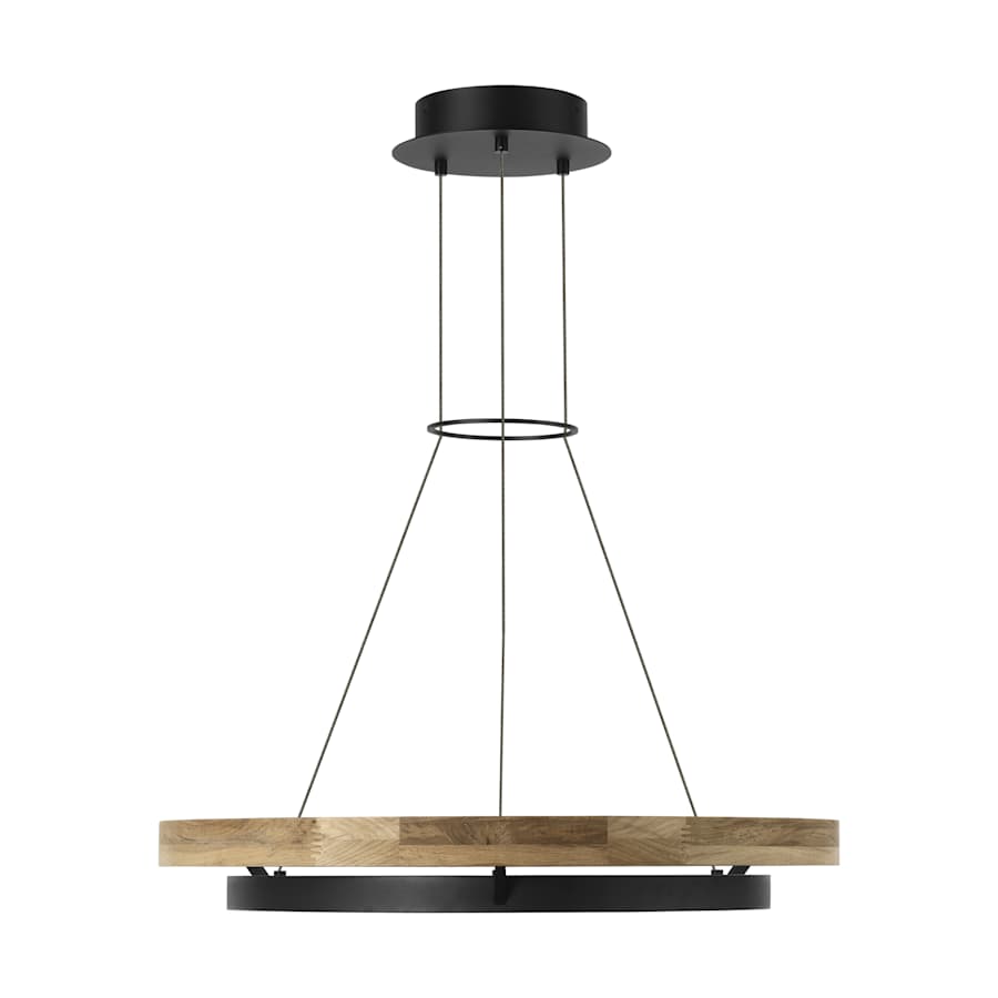 Visual Comfort Grace 30" Wide LED Ring Outdoor Chandelier