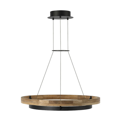 Visual Comfort Grace 30" Wide LED Ring Outdoor Chandelier