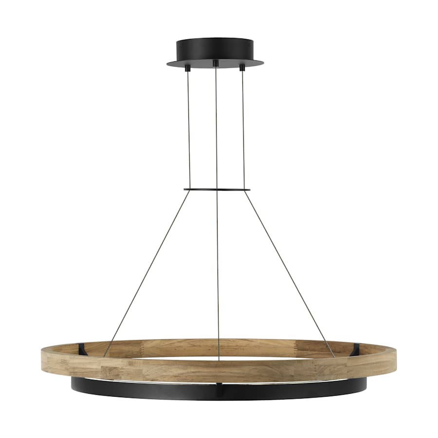 Visual Comfort Grace 36" Wide LED Ring Outdoor Chandelier