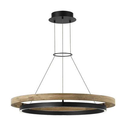 Visual Comfort Grace 36" Wide LED Ring Outdoor Chandelier