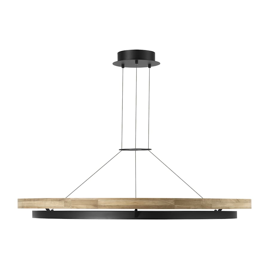 Visual Comfort Grace 48" Wide LED Ring Outdoor Chandelier