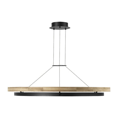 Visual Comfort Grace 48" Wide LED Ring Outdoor Chandelier