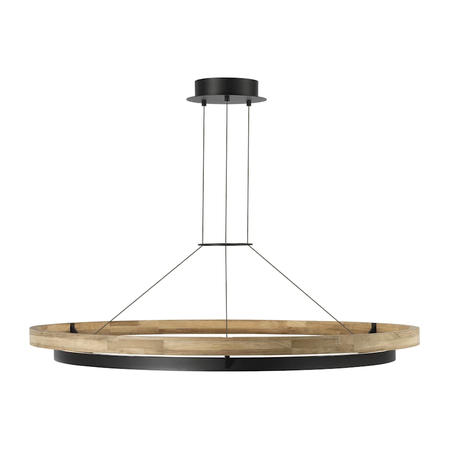 Visual Comfort Grace 48" Wide LED Ring Outdoor Chandelier