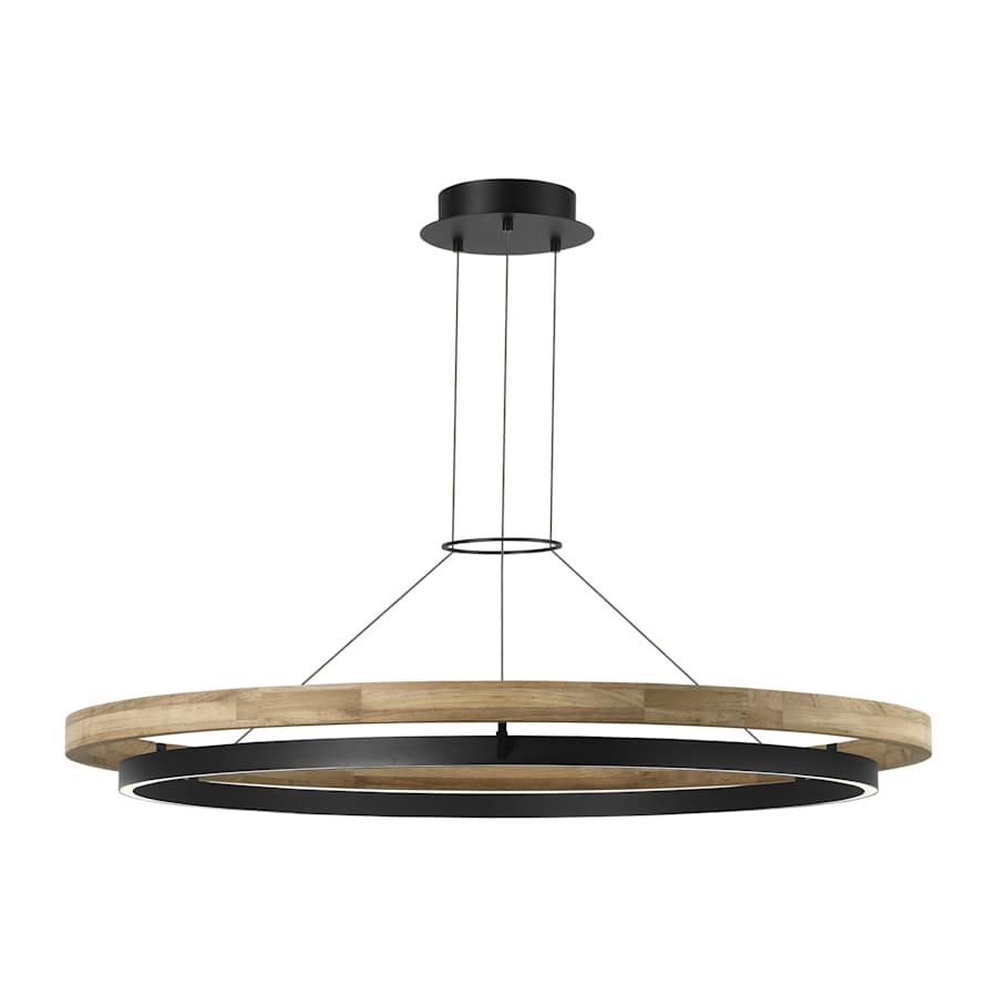 Visual Comfort Grace 48" Wide LED Ring Outdoor Chandelier