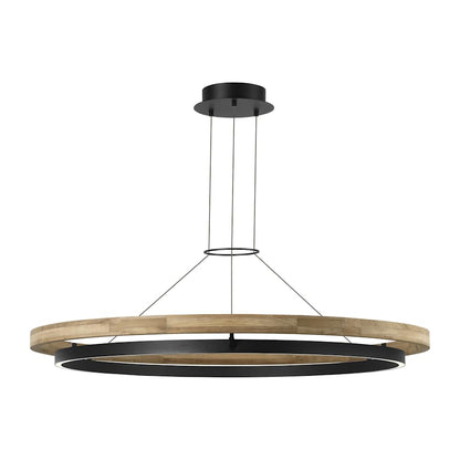 Visual Comfort Grace 48" Wide LED Ring Outdoor Chandelier