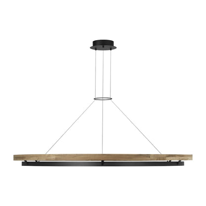 Visual Comfort Grace 65" Wide LED Ring Outdoor Chandelier