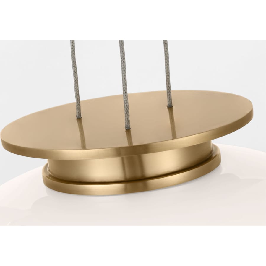 Visual Comfort Vetro 17" Wide LED Suspension Pendant