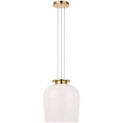 Visual Comfort Vetro 17" Wide LED Suspension Pendant