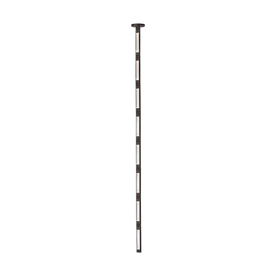 Visual Comfort Catena 8 Light LED Crystal Pendant with 277V Remote Driver - 3000K