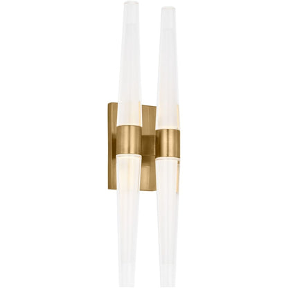 Visual Comfort Lassell 4 Light 16" Tall LED Bathroom Sconce