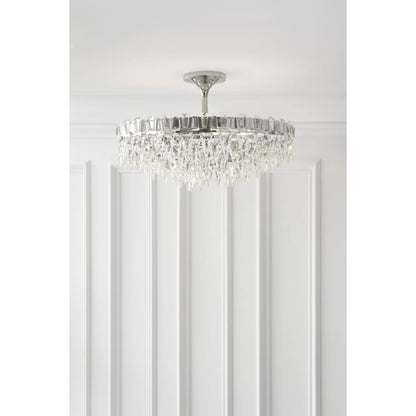 Visual Comfort Trillion 21" Flush Mount by Joe Nye