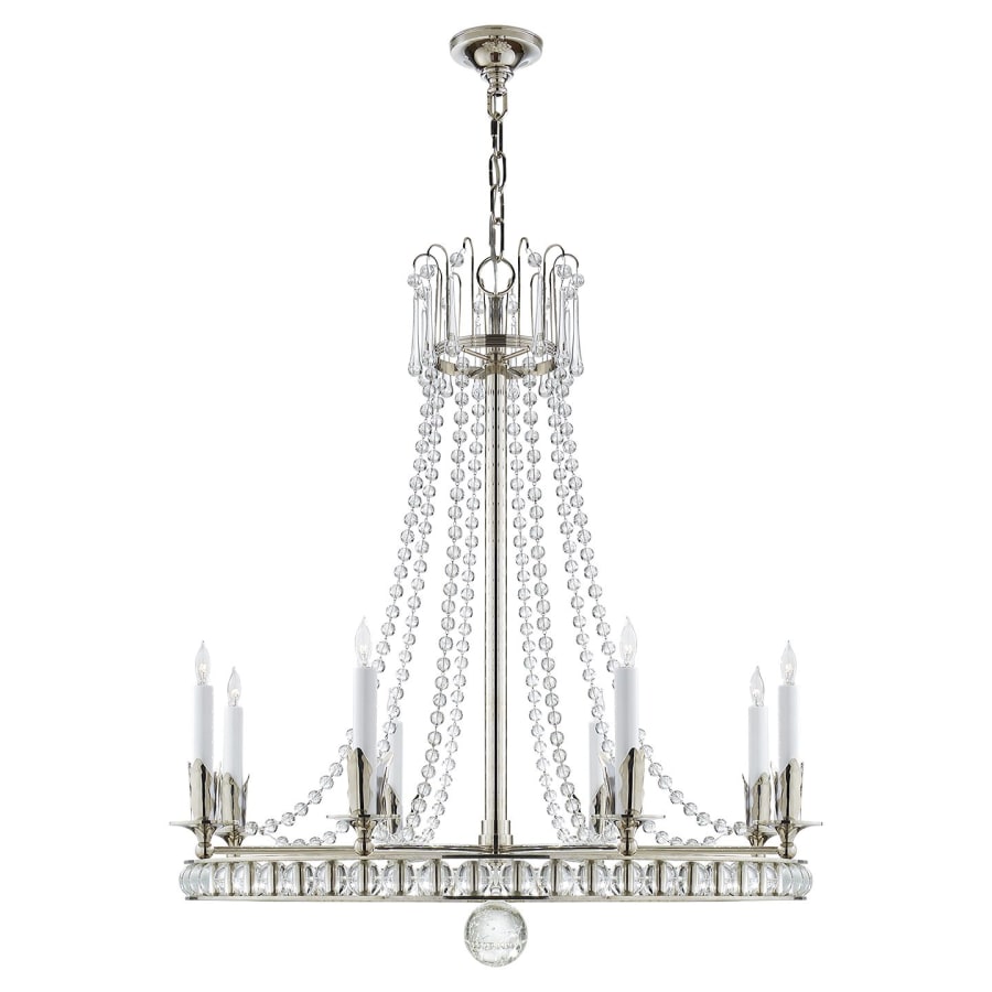 Visual Comfort Regency 31" Large Chandelier by Joe Nye