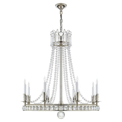 Visual Comfort Regency 31" Large Chandelier by Joe Nye