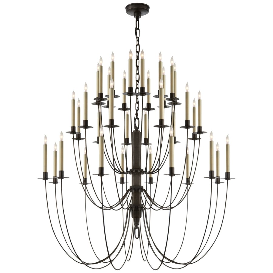 Visual Comfort Erika 39" Candle Style Chandelier by Thomas O'Brien