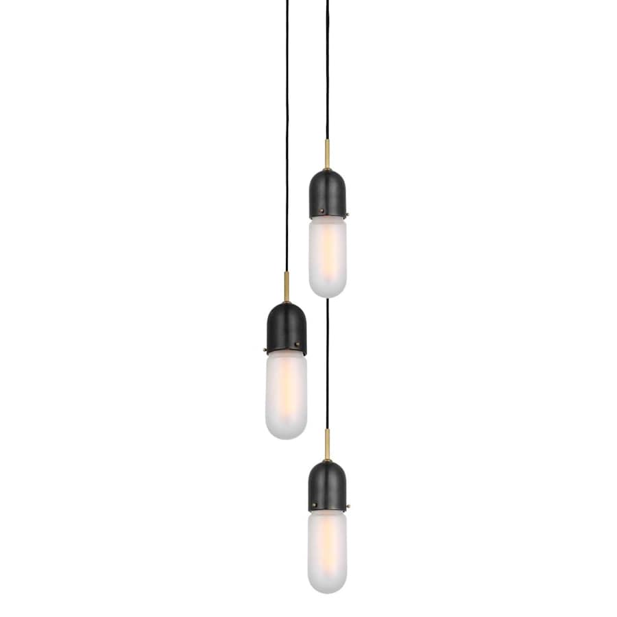 Visual Comfort Junio 3 Light 9" Wide Multi Light Pendant