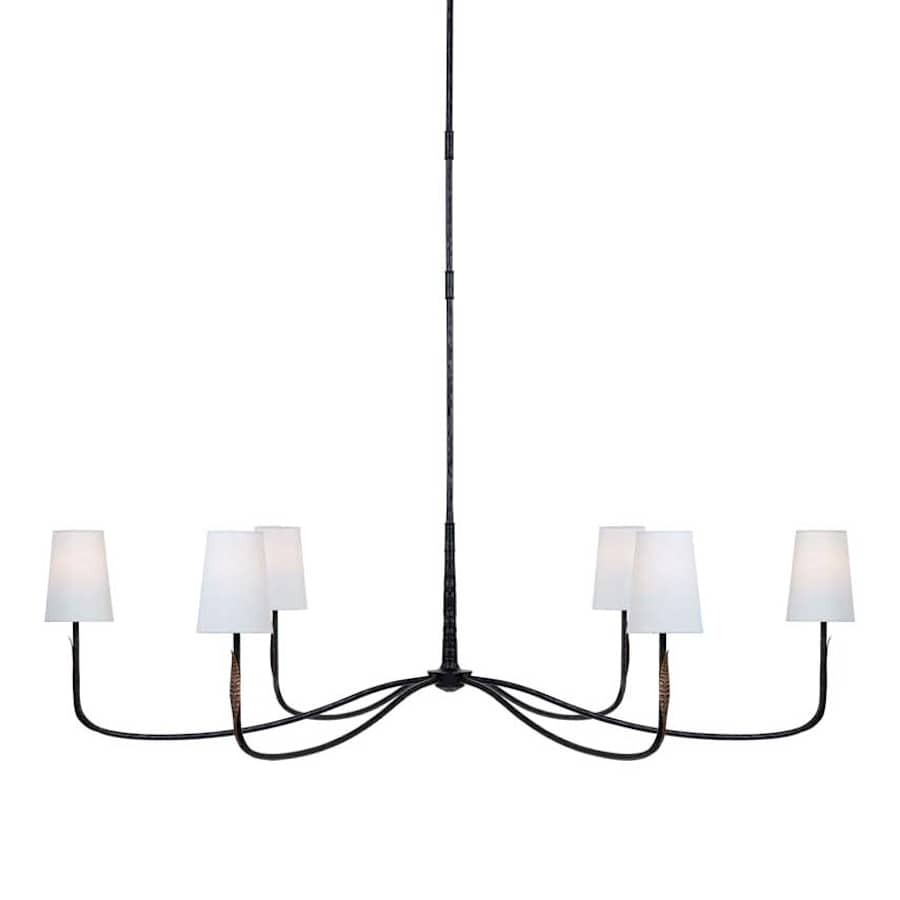 Visual Comfort Kairos 6 Light 58" Wide Chandelier