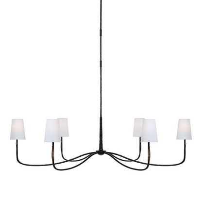 Visual Comfort Kairos 6 Light 58" Wide Chandelier