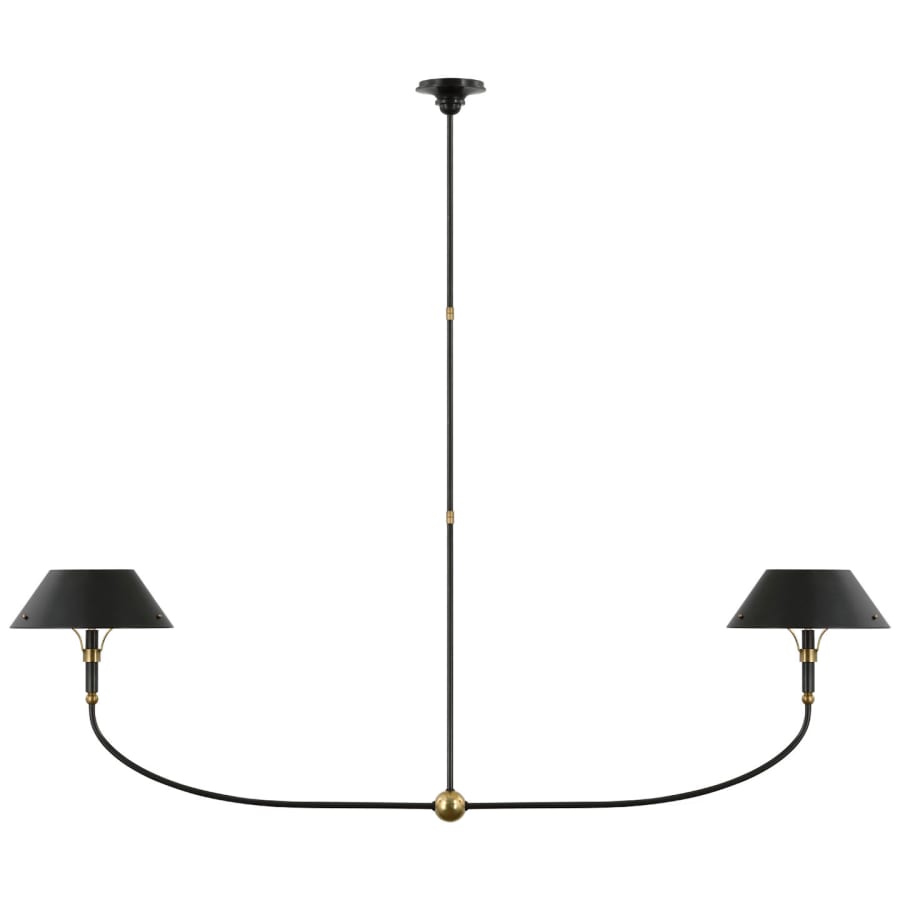 Visual Comfort Turlington 2 Light 68" Wide Linear Pendant