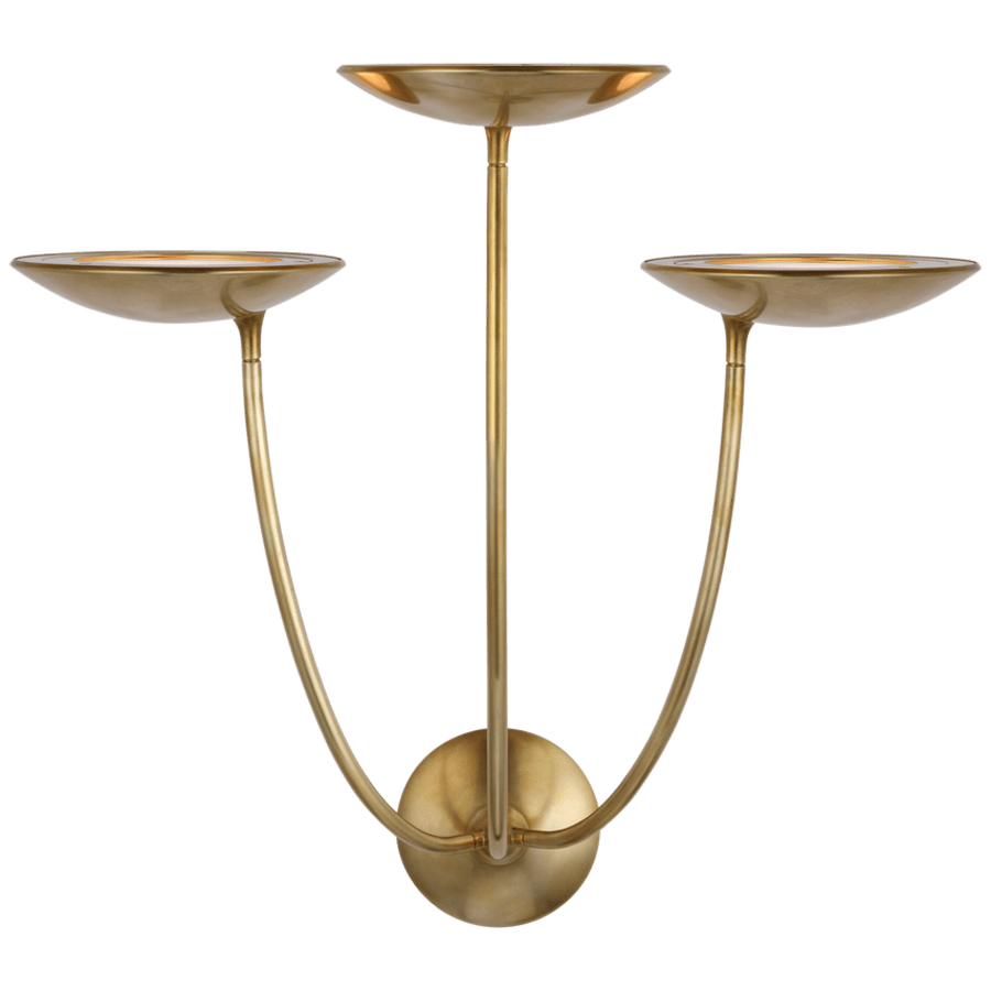 Visual Comfort Keira Large Triple Sconce