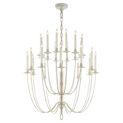 Visual Comfort Erika 28" Candle Style Chandelier by Thomas O'Brien