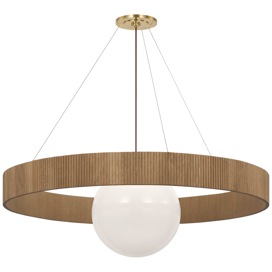 Visual Comfort Arena 53" Ring and Globe Chandelier