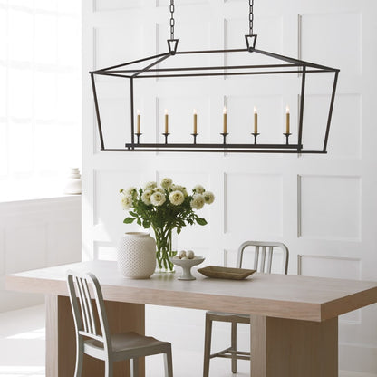 Visual Comfort Darlana 54" Large Linear Lantern by E. F. Chapman