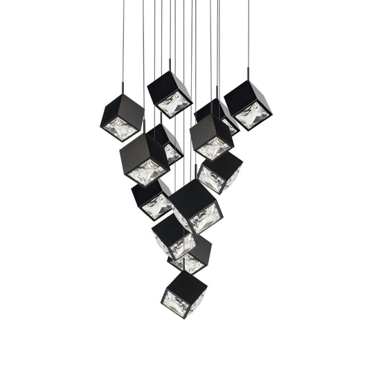 WAC Lighting Ice Cube 13 Light 23" Wide LED Multi Light Pendant
