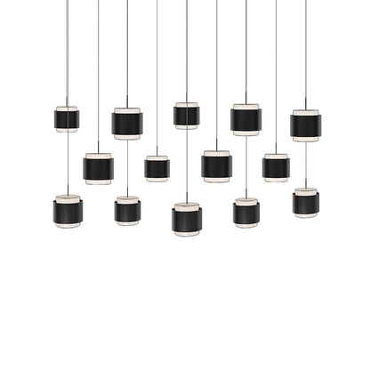 WAC Lighting Banded 42" Wide LED Multi Light Pendant