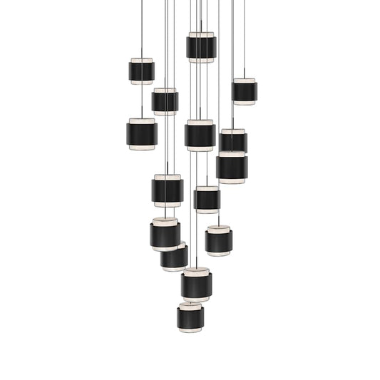 WAC Lighting Banded 23" Wide LED Multi Light Pendant