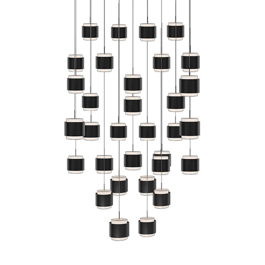 WAC Lighting Banded 36" Wide LED Multi Light Pendant