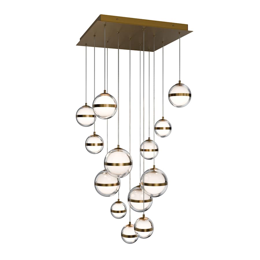 WAC Lighting Cyllindra 21" Wide LED Multi Light Pendant