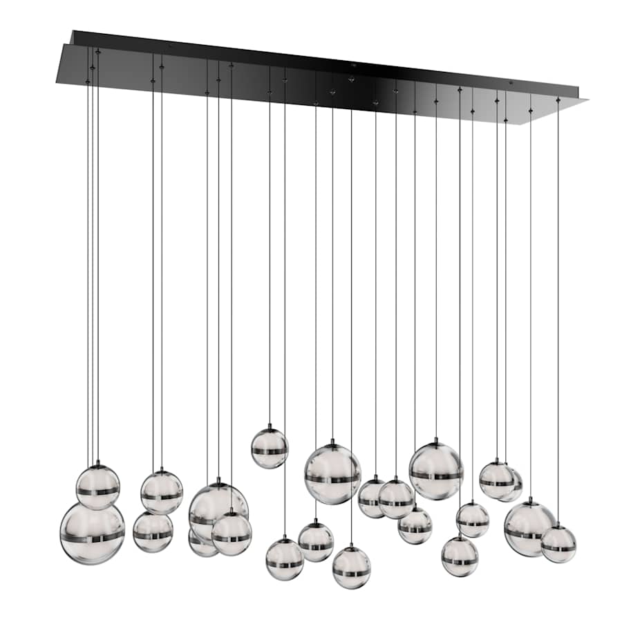 WAC Lighting Cyllindra 54" Wide LED Multi Light Pendant