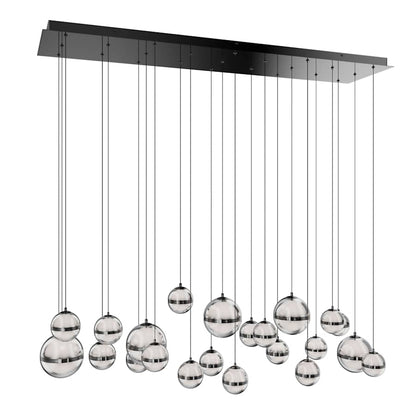 WAC Lighting Cyllindra 54" Wide LED Multi Light Pendant