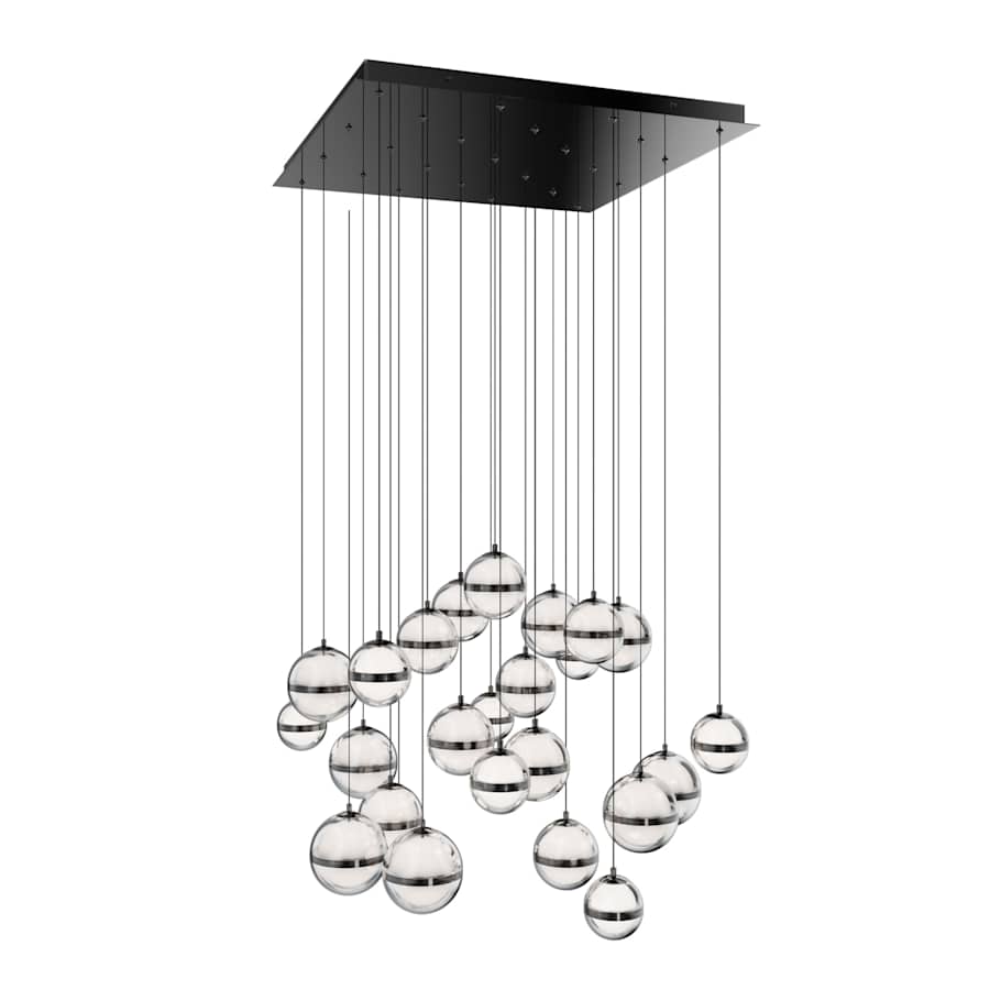 WAC Lighting Cyllindra 29" Wide LED Multi Light Pendant