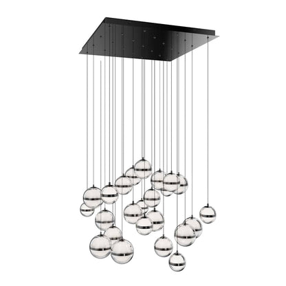 WAC Lighting Cyllindra 29" Wide LED Multi Light Pendant
