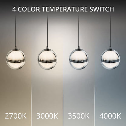WAC Lighting Cyllindra 37" Wide LED Multi Light Pendant
