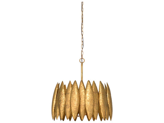 Wildwood Ryland 4-Light Chandelier in Antique Gold Leaf