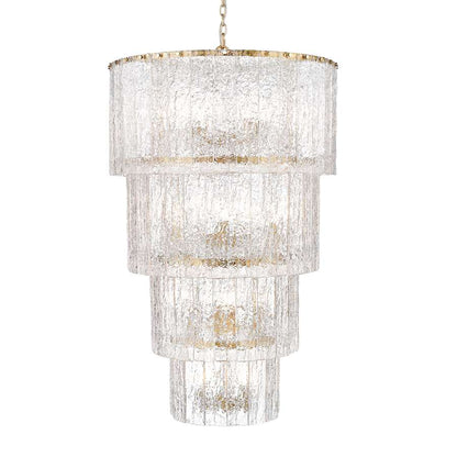 Z-Lite Glacier 18 Light 31" Wide Waterfall Chandelier