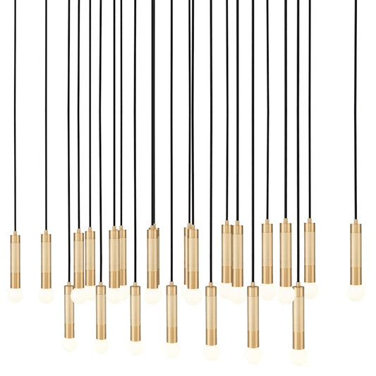 Z-Lite Stari 23 Light 54" Wide Linear Pendant
